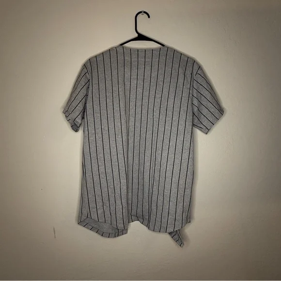 American Apparel Pinstripe Baseball Jersey - Picture 4 of 4